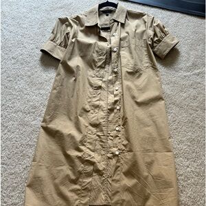 Banana Republic POPLIN KNEE-LENGTH SHIRTDRESS